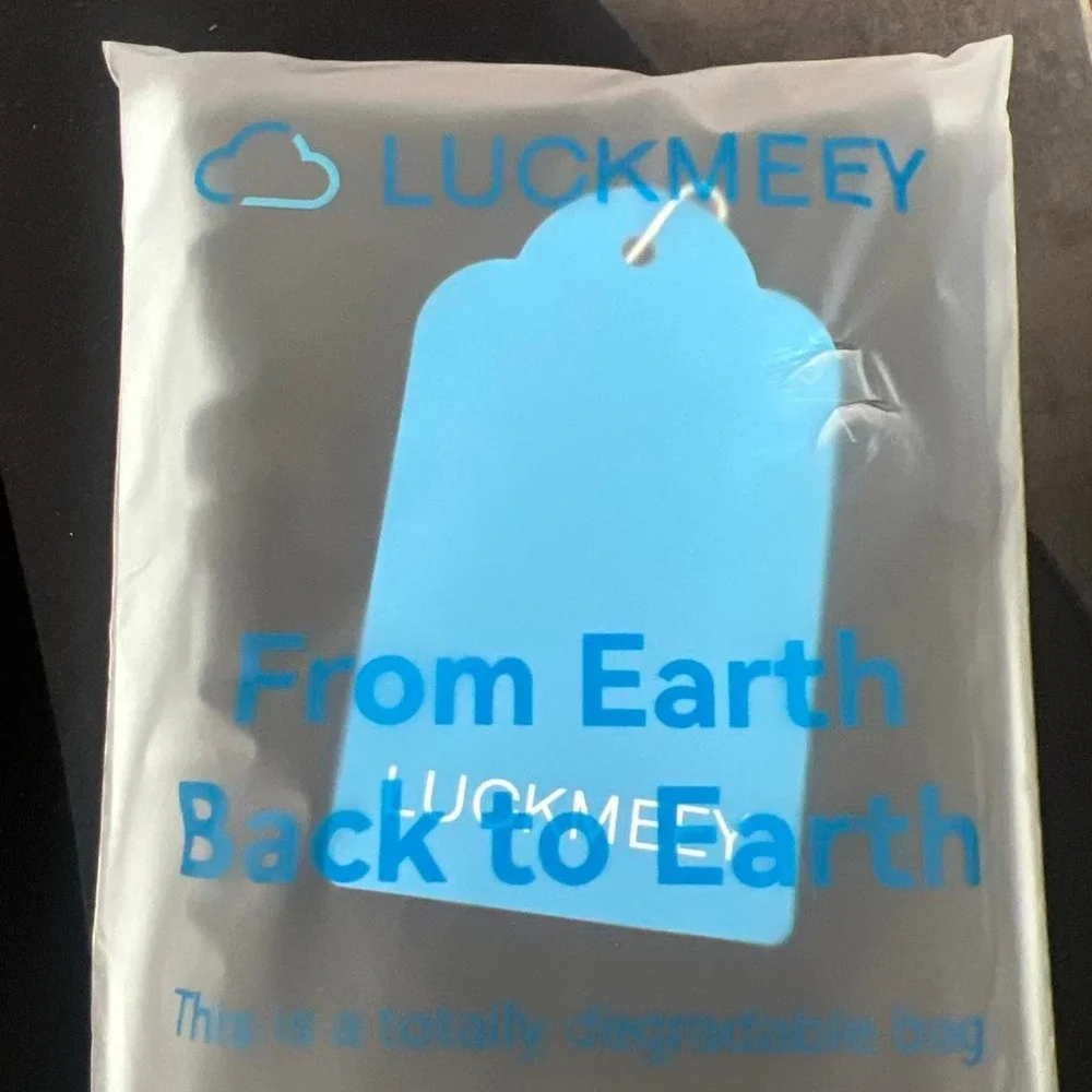 LUCKMEEY Black Tights L/XL High Waist Tummy Control Butt Lift NEW